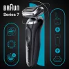 Braun Series 7 71-N7200cc folijas skuveklis ar trimmeri, melns