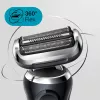 Braun Series 7 71-N7200cc folijas skuveklis ar trimmeri, melns