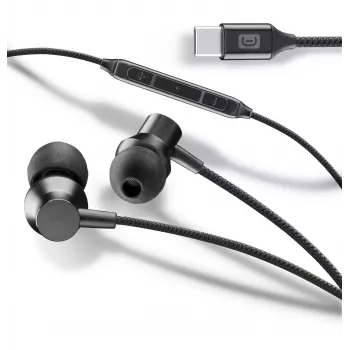 Cellularline SPARROW Stereo ievietojamās austiņas ar mikrofonu un tālvadību