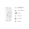 Viedais slēdzis Avanca International BV Hombli Smart Switch 2P bezvadu 230V (90–250V, 50–60Hz), 39×88×24 mm