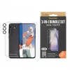 Ekrāna aizsargu komplekts PanzerGlass 3-in-1 Samsung Galaxy A55 5G — Ultra-Wide Fit, EasyAligner, rūdīts stikls/PET