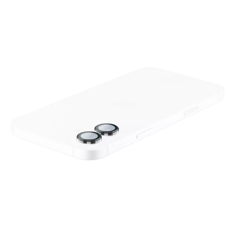 Cellularline Camera Lens Ring - iPhone 16/16 Plus Rūdītais stikls kameras aizsardzībai