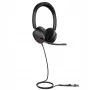 Austiņas Yealink UH48 Dual Teams USB-C/A vadu 20-20000 Hz melnas