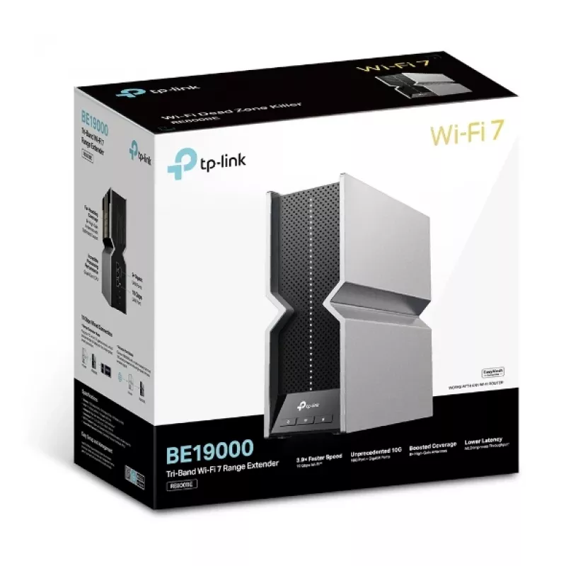 Tīkla retranslators TP-Link RE800BE Trīsjoslu 802.11ax 802.11ac