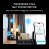 TP-Link BE3600 Wi-Fi 7 bezvadu maršrutētājs 2,5 gigabaitu Ethernet divjoslu (2,4 GHz / 5 GHz) melns
