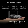 TP-Link BE3600 Wi-Fi 7 bezvadu maršrutētājs 2,5 gigabaitu Ethernet divjoslu (2,4 GHz / 5 GHz) melns