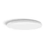 Griestu gaismeklis Philips Hue Devote plāns griestu gaismeklis M, apaļš LED 23 W, balts, Ø42,1 cm, universāla atrašanās vieta