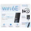 TP-Link Archer AXE3000 Wi-Fi 6E High Gain Wireless USB adapteris