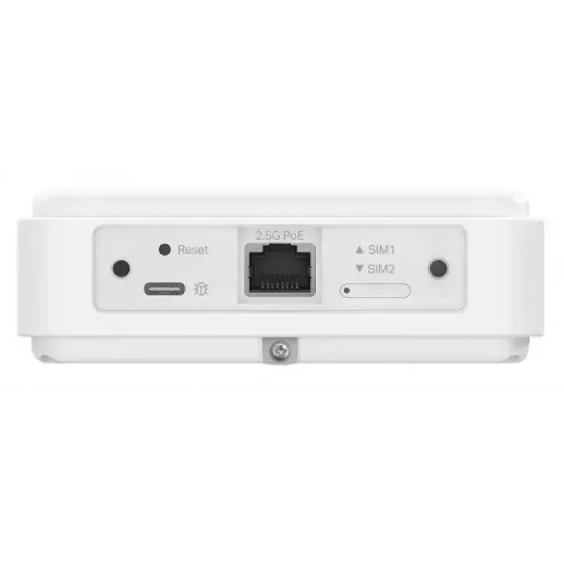 Mobilā tīkla vārteja TP-LINK OMADA ER701-5G-Outdoor, 5G/4G/3G, 2.4 GHz Wi‑Fi, 2.5 Gbps Ethernet, montāža uz staba/sienas/loga