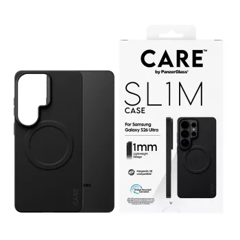 Aizsargājošs PanzerGlass CARE SL1M vāciņš Samsung Galaxy S26 Ultra, melns
