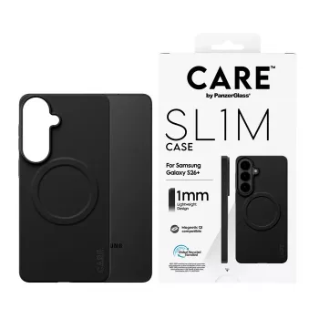 Aizsargājošs PanzerGlass CARE SL1M vāciņš Samsung Galaxy S26+, melns (CR06231)