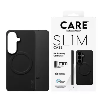 Aizsargapvalks PanzerGlass CARE SL1M Samsung Galaxy S26, melns