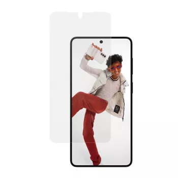 Rūdītā stikla ekrāna aizsargs PanzerGlass Samsung Galaxy S26+ — U-Wide Fit ar EasyAligner
