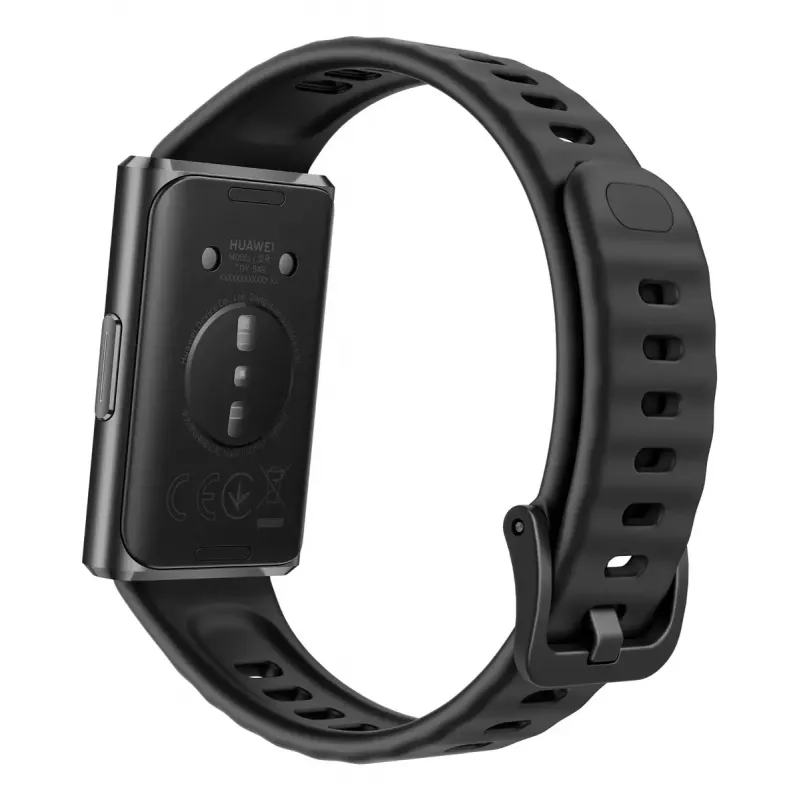 Plaukstas locītavas aktivitātes izsekotājs HUAWEI Band 11 Pro ar 1,62 collu AMOLED displeju, optisko sirdsdarbības sensoru, 14 dienu akumulatoru, melns