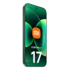 Viedtālrunis Xiaomi 17 — 6,3 collu (16 cm) displejs, Snapdragon 8 Elite Gen 5, 12 GB RAM, 512 GB krātuve, 6330 mAh, Zaļš