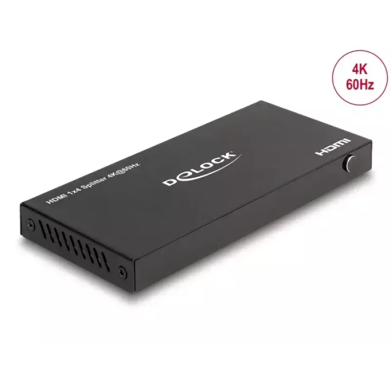 DeLOCK HDMI sadalītājs 1 x HDMI ieeja uz 4 x HDMI izejām 4K 60 Hz