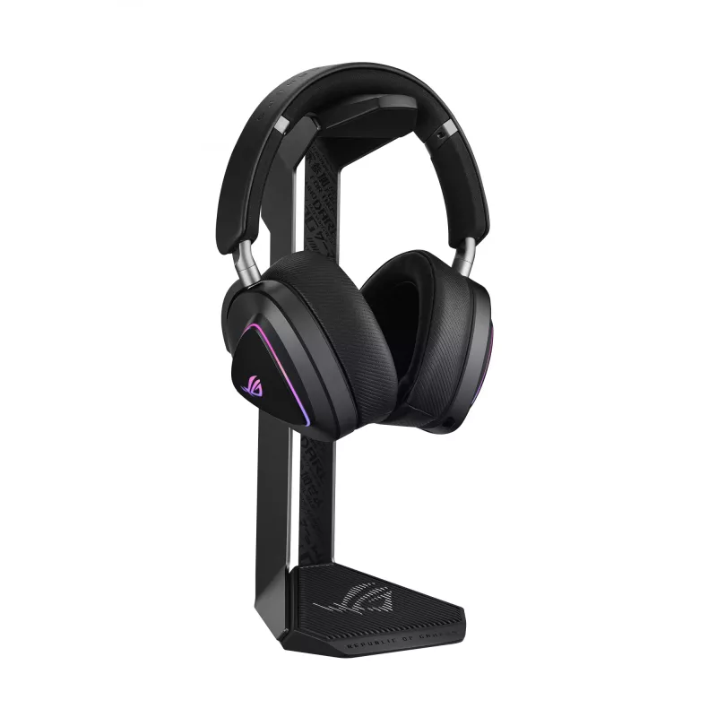 Austiņu statīvs ASUS ROG Throne II Core — melns, 620 g