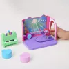 Gabby's Dollhouse, Groovy Music Room ar Daniel James Catnip figūriņu, 2 aksesuāri, 2 mēbeļu gabali un 2 piegādes, rotaļlietas bērniem no 3 gadu vecuma