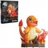 4D Build, Pokémon Charmander 3D modeļa komplekts, Pokémon figūra, Kanto pirmā partnera kolekcija, galda dekors, 241 gabali, vecumam no 12 gadiem un vairāk