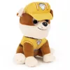 PAW Patrol GUND Official Rubble in Signature Construction Uniform Plush Toy, Plīša dzīvnieks bērniem no 1 gada, 6 collas