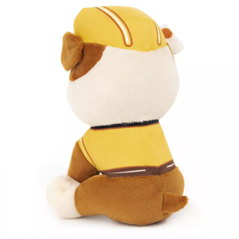 PAW Patrol GUND Official Rubble in Signature Construction Uniform Plush Toy, Plīša dzīvnieks bērniem no 1 gada, 6 collas