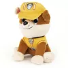 PAW Patrol GUND Official Rubble in Signature Construction Uniform Plush Toy, Plīša dzīvnieks bērniem no 1 gada, 6 collas