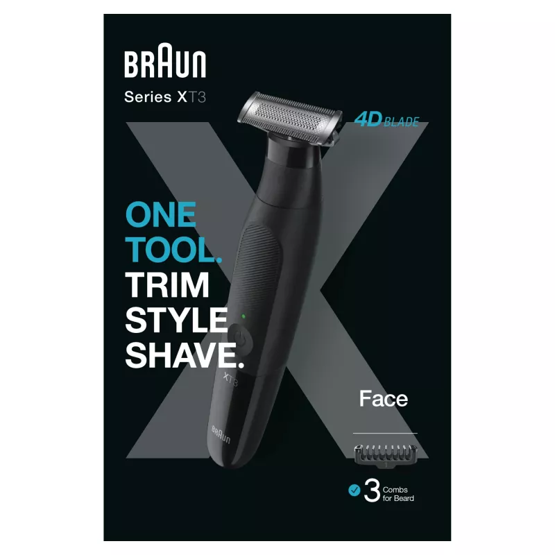 Braun XT3100 Melns Nickel-Metal Hydride (NiMH)