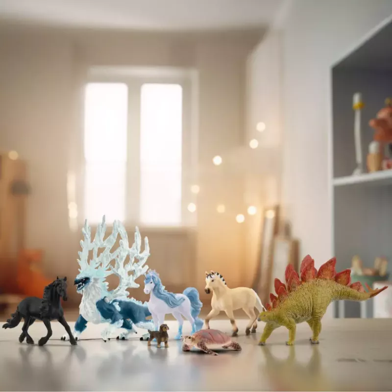 Rotaļu figūriņa Schleich Norvēģu fjordu zirga ķēve 13980 brūna, balta, dzeltena