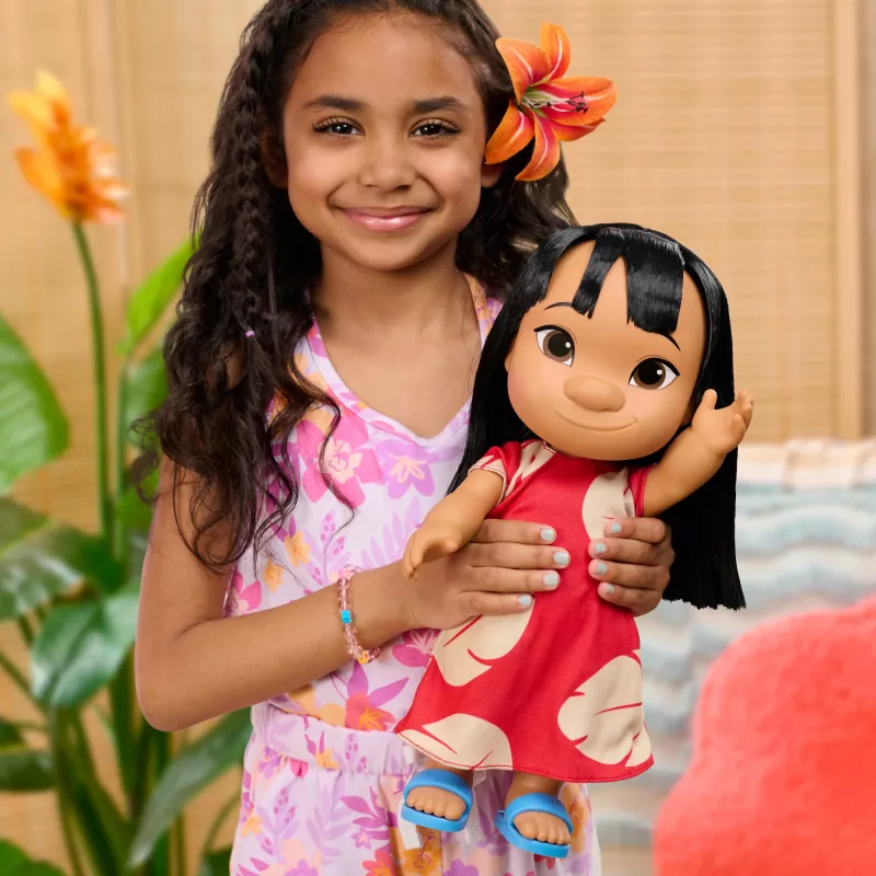 Just Play Disney Lilo & Stitch, modes lelle, Sieviete, 3 gadi, Zēns/Meitene, 350 mm, Daudzkrāsaina