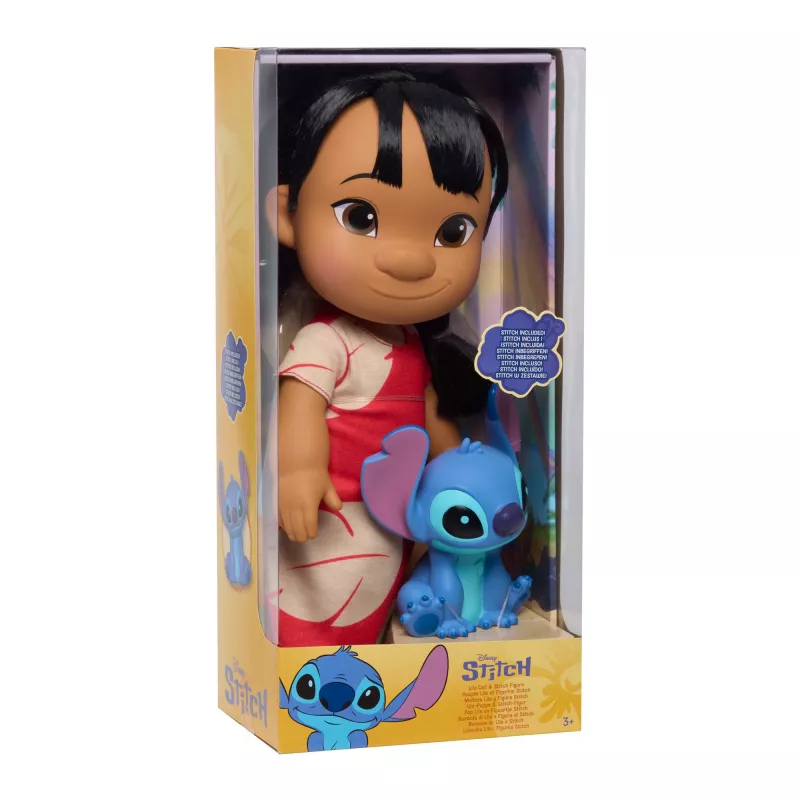 Just Play Disney Lilo & Stitch, modes lelle, Sieviete, 3 gadi, Zēns/Meitene, 350 mm, Daudzkrāsaina