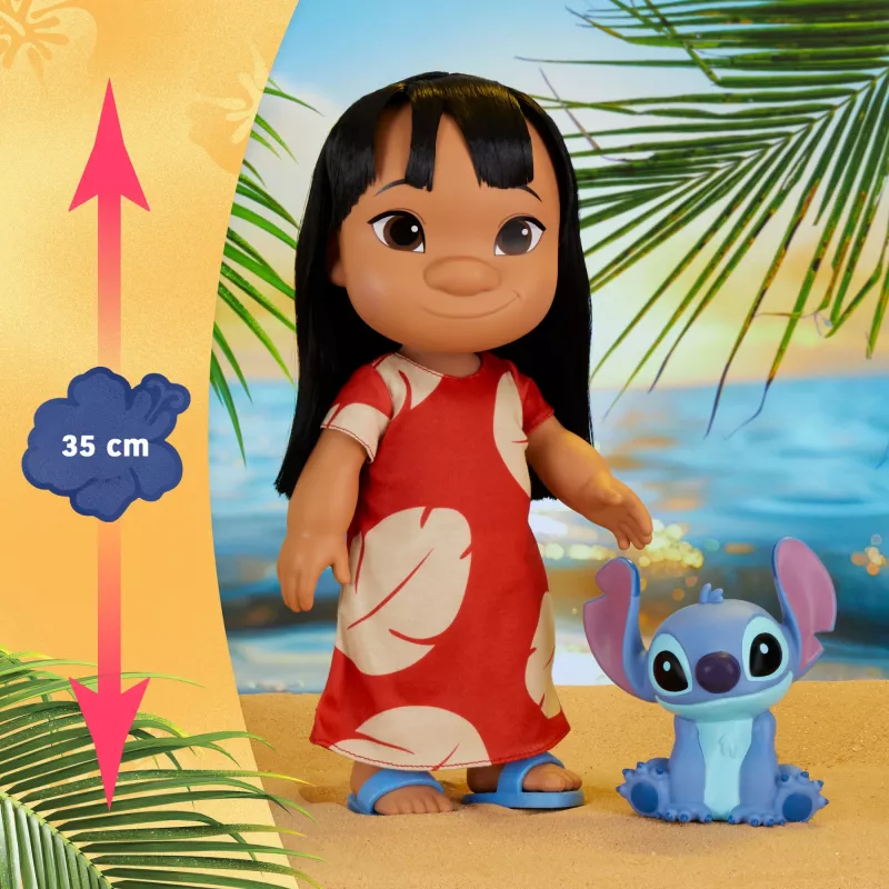 Just Play Disney Lilo & Stitch, modes lelle, Sieviete, 3 gadi, Zēns/Meitene, 350 mm, Daudzkrāsaina