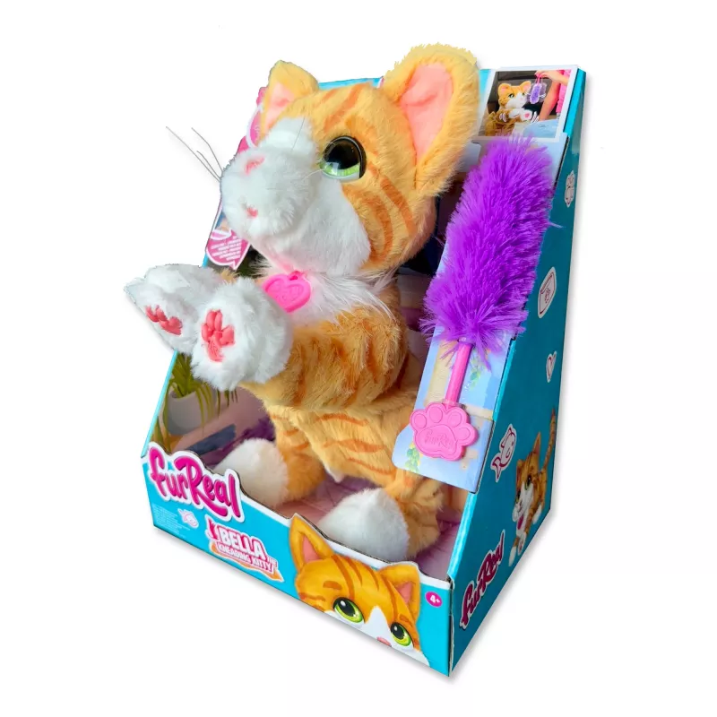 Just Play FurReal Bella, Rotaļu kaķis, 4 gadi, Interaktīvs, AA, Baterijas iekļautas
