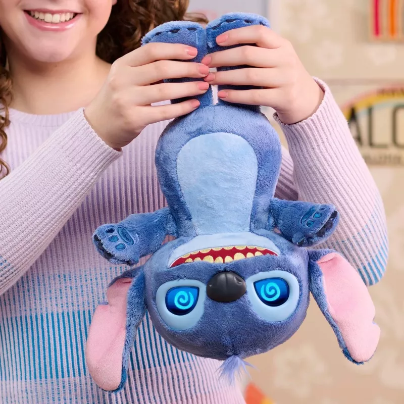 Just Play Disney Stitch - Many Moods Stitch, raksturs, 3 gadi, interaktīvs, skaņas, AA
