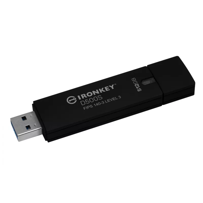 Kingston Technology IronKey 512GB D500S FIPS 140-3 Lvl 3 AES-256