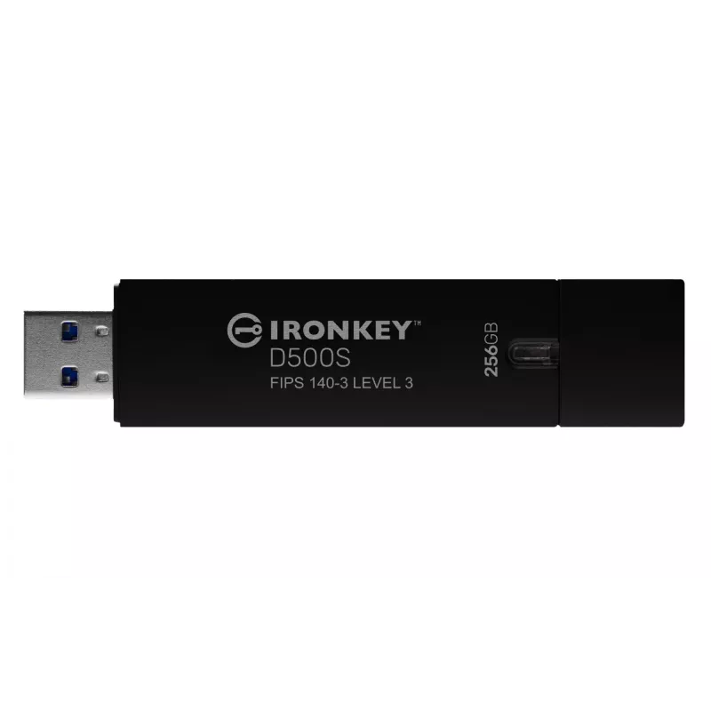 Kingston Technology IronKey 256GB D500S FIPS 140-3 3. līmenis AES-256