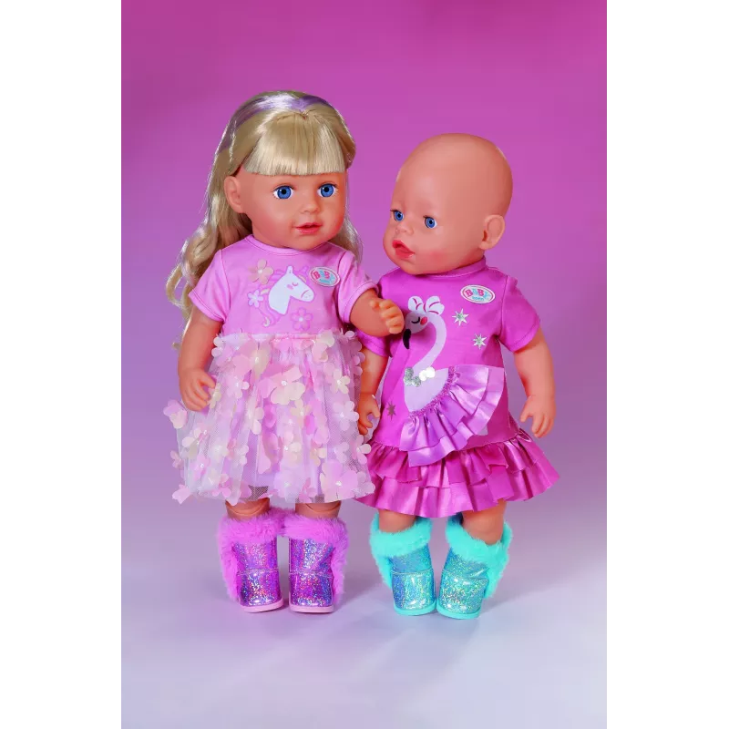 BABY born Glitter Boots 2 ass. 43cm Leļļu apavi