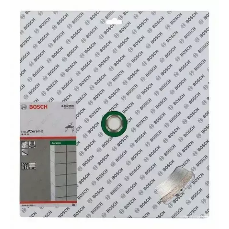 Bosch ripzāģa asmens 35 cm (350 mm) diametrs, urbums 30 mm, mīkstai keramikas sienas flīzei, 1 gab.