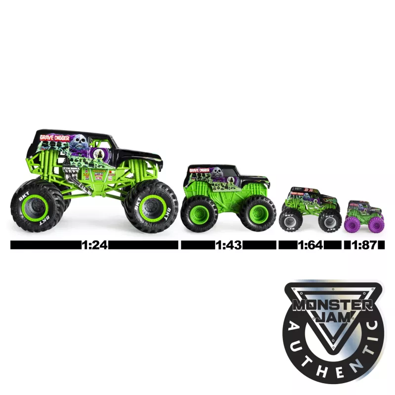 Monster Jam, oficiālais Batman pret Megalodon metāla monstru kravas auto, mērogs 1:64, bērnu rotaļlietas zēniem no 3 gadu vecuma