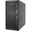 Datora korpuss INTER-TECH 88887382 Micro Tower melns — Micro Tower, atbalsta ATX/EATX/SSI EEB/Micro ATX/Mini-ITX, 7×3,5 collu nodalījumi, 2×2,5 collu nodalījumi, 10×5,25 collu nodalījumi, 2×USB 3.2 Gen1