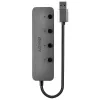 Lindy 4 portu USB 3.0 centrmezgls ar ieslēgšanas/izslēgšanas slēdžiem