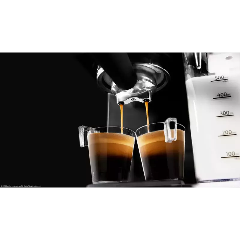 Espresso automāts CECOTEC Power Instant-ccino 20 Touch — pilnībā automātisks, 1,4 L ūdens tvertne, 2 krūzītēm, 1350 W