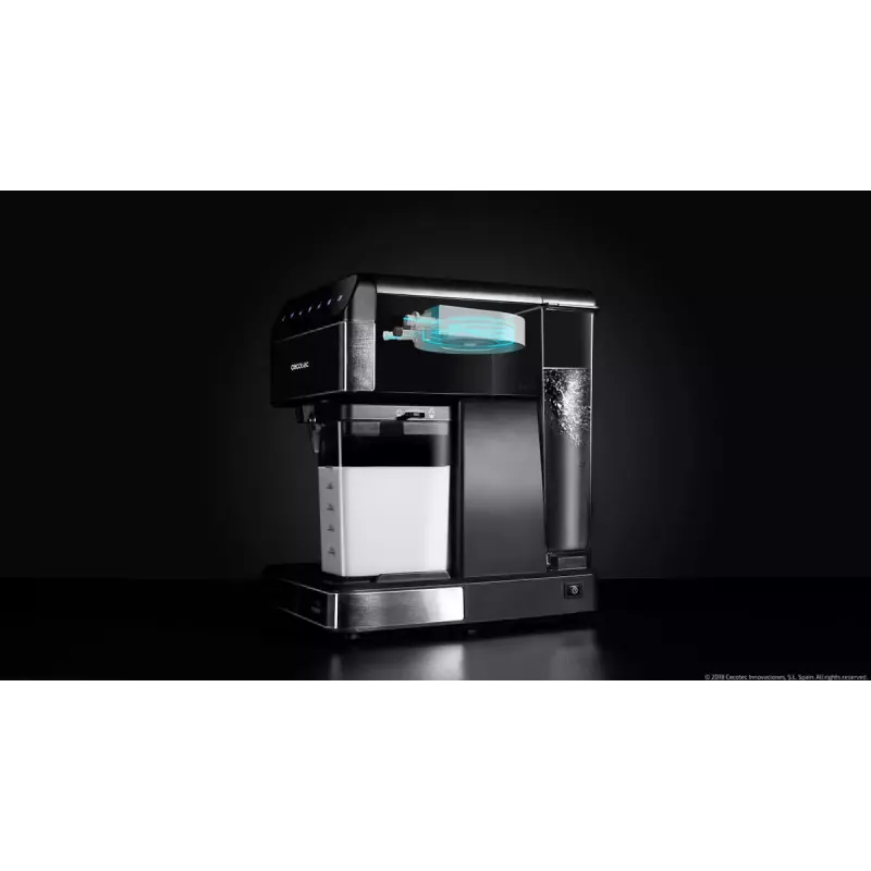 Espresso automāts CECOTEC Power Instant-ccino 20 Touch — pilnībā automātisks, 1,4 L ūdens tvertne, 2 krūzītēm, 1350 W