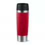 EMSA Travel Mug Classic N2022200 termokrūze 500 ml Melna, Sarkana, Nerūsējošais tērauds Nerūsējošais tērauds