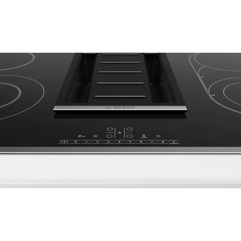 Bosch PKM845F11E plīts virsma, melna, iebūvējama, zonas indukcijas plīts virsma, 4 zonas