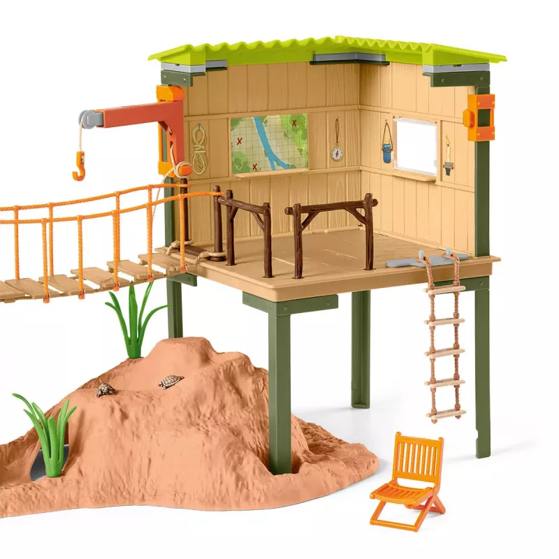 Zoo schleich WILD LIFE reindžera piedzīvojumu stacija Daudzkrāsu 3-8 gadi