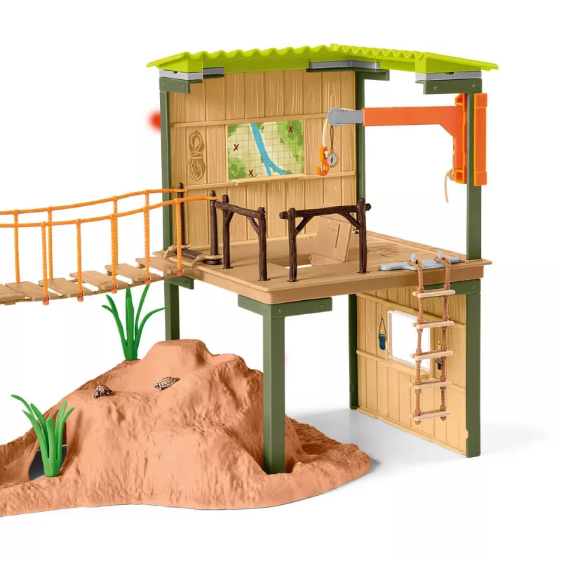 Zoo schleich WILD LIFE reindžera piedzīvojumu stacija Daudzkrāsu 3-8 gadi