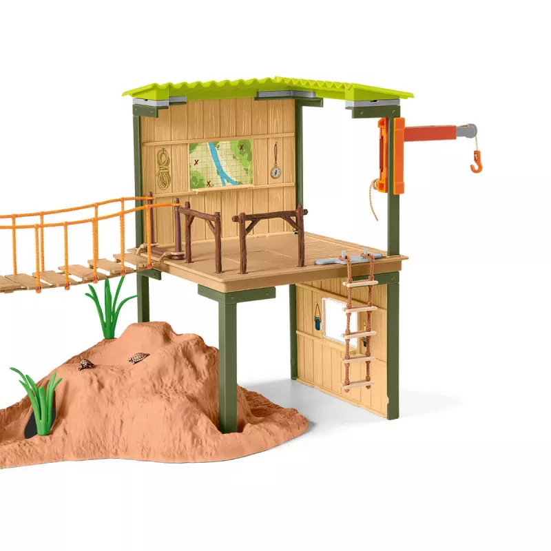 Zoo schleich WILD LIFE reindžera piedzīvojumu stacija Daudzkrāsu 3-8 gadi