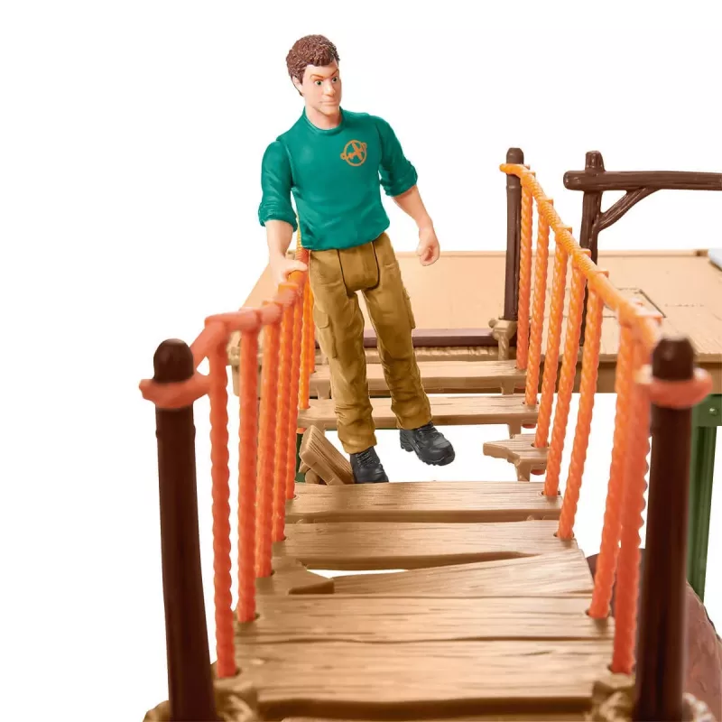 Zoo schleich WILD LIFE reindžera piedzīvojumu stacija Daudzkrāsu 3-8 gadi