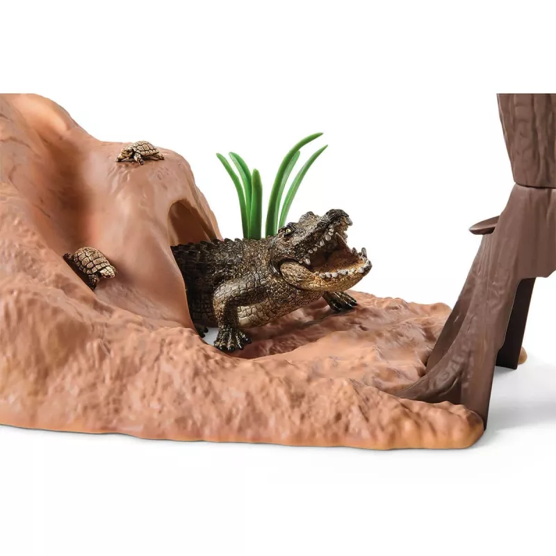 Zoo schleich WILD LIFE reindžera piedzīvojumu stacija Daudzkrāsu 3-8 gadi
