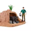 Zoo schleich WILD LIFE reindžera piedzīvojumu stacija Daudzkrāsu 3-8 gadi